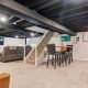Design a Modern Finished Basement with Black Ceiling Today! | Best Final Touch: Elevate Your Projects with Professional Finishing