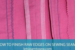 Edge Finish Sewing: Pro Tips for Perfect Edges Best Final Touch: Elevate Your Projects with Professional Finishing Edge Finish Sewing: Pro Tips for Perfect Edges | Best Final Touch: Elevate Your Projects with Professional Finishing