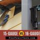 Nailer Showdown: 15 Gauge vs 16 Gauge Finish Nailers! | Best Final Touch: Elevate Your Projects with Professional Finishing