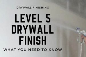 Achieve Perfection: Drywall Level 5 Finish Guide Best Final Touch: Elevate Your Projects with Professional Finishing Achieve Perfection: Drywall Level 5 Finish Guide | Best Final Touch: Elevate Your Projects with Professional Finishing