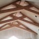 Elevate Your Space: Finished Scissor Truss Ceiling Designs | Best Final Touch: Elevate Your Projects with Professional Finishing