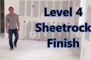 Achieving Perfect Walls: Level 4 Sheetrock Finish Guide Best Final Touch: Elevate Your Projects with Professional Finishing Achieving Perfect Walls: Level 4 Sheetrock Finish Guide | Best Final Touch: Elevate Your Projects with Professional Finishing