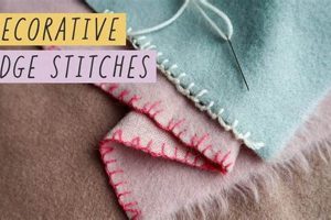 Edge Perfection: Mastering the Finishing Edge Stitch Best Final Touch: Elevate Your Projects with Professional Finishing Edge Perfection: Mastering the Finishing Edge Stitch | Best Final Touch: Elevate Your Projects with Professional Finishing