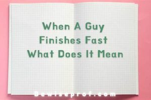 Why Guys Finish Fast: Causes & Solutions Revealed! Best Final Touch: Elevate Your Projects with Professional Finishing Why Guys Finish Fast: Causes & Solutions Revealed! | Best Final Touch: Elevate Your Projects with Professional Finishing