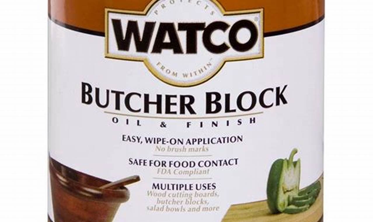Best Butcher Block Finish Oil: Protect & Seal Best Final Touch: Elevate Your Projects with Professional Finishing Best Butcher Block Finish Oil: Protect & Seal | Best Final Touch: Elevate Your Projects with Professional Finishing
