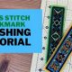 Easy Finishing: How to Finish Cross Stitch Bookmark Perfectly! | Best Final Touch: Elevate Your Projects with Professional Finishing