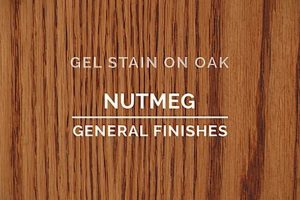 Nutmeg Gel Stain: General Finishes Beauty & Protection Best Final Touch: Elevate Your Projects with Professional Finishing Nutmeg Gel Stain: General Finishes Beauty & Protection | Best Final Touch: Elevate Your Projects with Professional Finishing