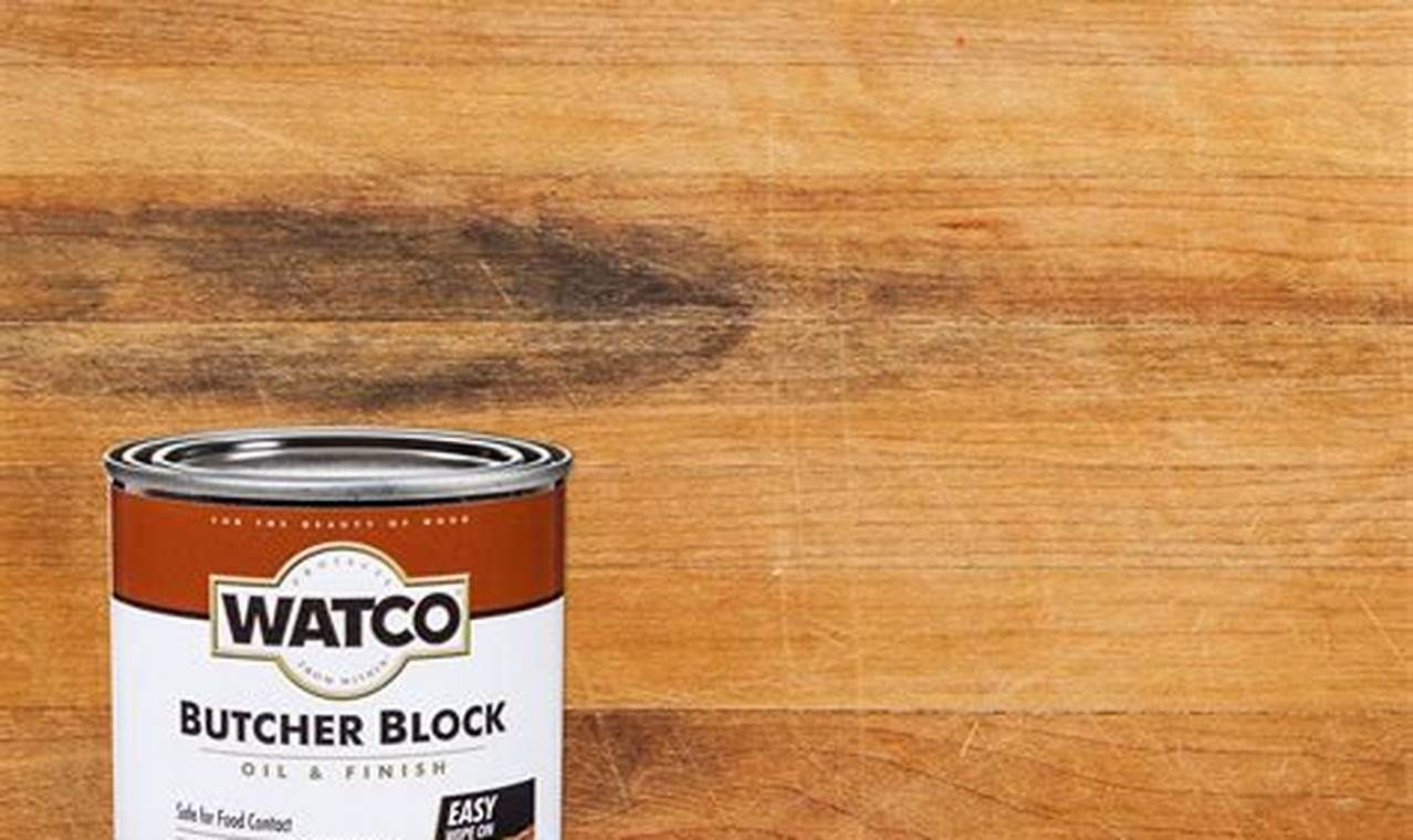 Butcher Block Brilliance: Watco Oil Finish Secrets Unveiled Best Final Touch: Elevate Your Projects with Professional Finishing Butcher Block Brilliance: Watco Oil Finish Secrets Unveiled | Best Final Touch: Elevate Your Projects with Professional Finishing