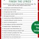 Test Your Knowledge: Finish the Christmas Lyric Game | Best Final Touch: Elevate Your Projects with Professional Finishing
