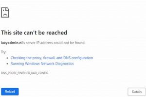 Fix: DNS Probe Finished Bad Config Error - Solved! Best Final Touch: Elevate Your Projects with Professional Finishing Fix: DNS Probe Finished Bad Config Error - Solved! | Best Final Touch: Elevate Your Projects with Professional Finishing