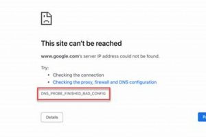 Fix: dns_probe_finished_bad_config Error (Easy Steps!) Best Final Touch: Elevate Your Projects with Professional Finishing Fix: dns_probe_finished_bad_config Error (Easy Steps!) | Best Final Touch: Elevate Your Projects with Professional Finishing