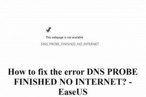 Fix: DNS_PROBE_FINISHED_NO_INTERNET Error Resolved! | Best Final Touch: Elevate Your Projects with Professional Finishing