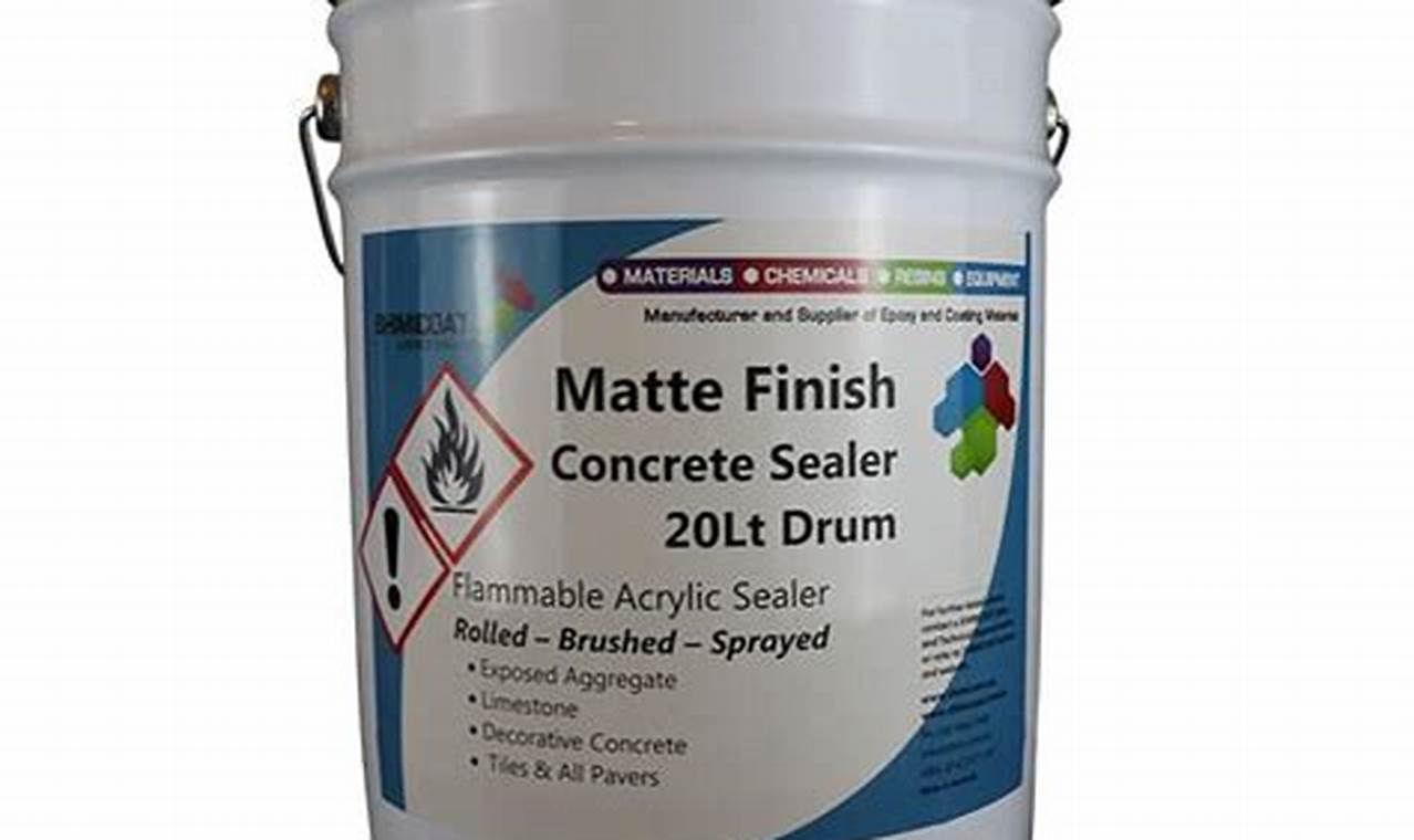 Best Matte Finish Concrete Sealer: Reviews & Guide Best Final Touch: Elevate Your Projects with Professional Finishing Best Matte Finish Concrete Sealer: Reviews & Guide | Best Final Touch: Elevate Your Projects with Professional Finishing