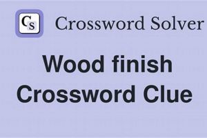 Solve the Wood Finish Crossword: Guide & Tips Best Final Touch: Elevate Your Projects with Professional Finishing Solve the Wood Finish Crossword: Guide & Tips | Best Final Touch: Elevate Your Projects with Professional Finishing
