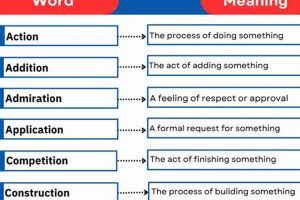 Guide to -tion Words: Definition &amp; Formation | Best Final Touch: Elevate Your Projects with Professional Finishing