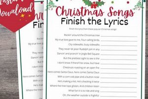 Lyric Fun: Finish the Christmas Song Lyrics Challenge! | Best Final Touch: Elevate Your Projects with Professional Finishing