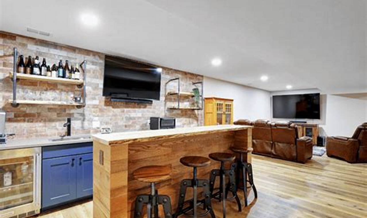 Basement Bliss: Finished Bars in Basements & More! | Best Final Touch: Elevate Your Projects with Professional Finishing