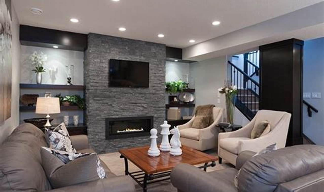 Basement Bliss: Finished Basement Fireplaces Ideas & More! | Best Final Touch: Elevate Your Projects with Professional Finishing