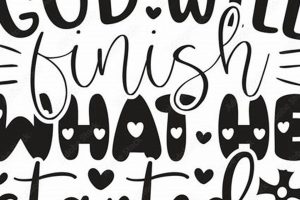 Faith Prefix: God Will Finish What He Started In You: Suffix Hope Best Final Touch: Elevate Your Projects with Professional Finishing Faith Prefix: God Will Finish What He Started In You: Suffix Hope | Best Final Touch: Elevate Your Projects with Professional Finishing
