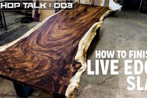 DIY Finishing a Live Edge Slab: Pro Tips & Tricks | Best Final Touch: Elevate Your Projects with Professional Finishing