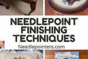 Expert Finishing Needlepoint: Tips &amp; Techniques | Best Final Touch: Elevate Your Projects with Professional Finishing