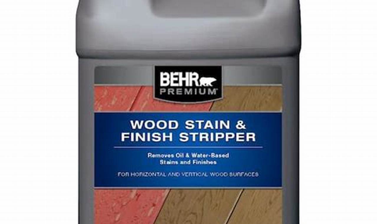 Best Behr Wood Stain Stripper: Finish Like a Pro! Best Final Touch: Elevate Your Projects with Professional Finishing Best Behr Wood Stain Stripper: Finish Like a Pro! | Best Final Touch: Elevate Your Projects with Professional Finishing