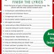Sing Along: Christmas Finish the Lyrics Game Fun! | Best Final Touch: Elevate Your Projects with Professional Finishing