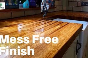 Wood Countertops: The Best Finish For Lasting Beauty | Best Final Touch: Elevate Your Projects with Professional Finishing