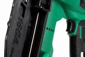 Nail Like a Pro: Metabo 16 Gauge Finish Nailer Cordless | Best Final Touch: Elevate Your Projects with Professional Finishing