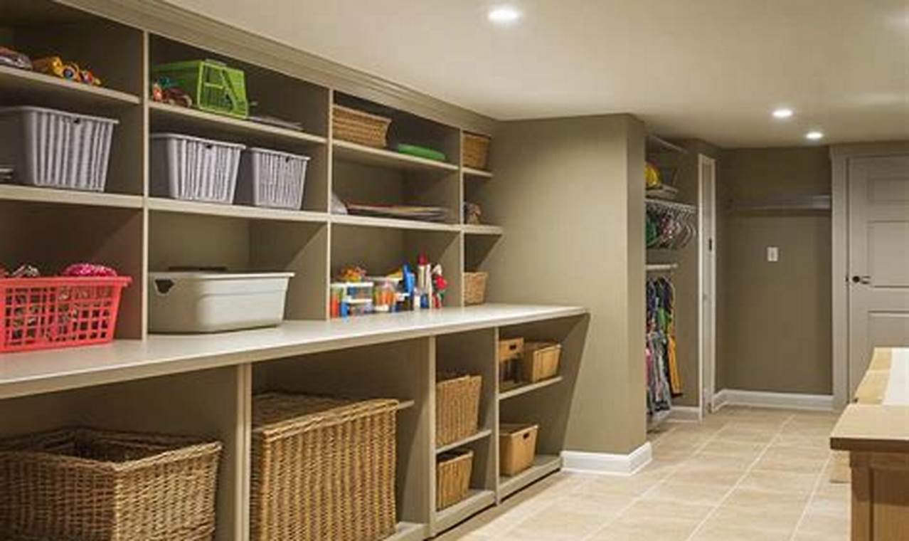 Basement Bliss: Finished Basement Storage Ideas & Tips | Best Final Touch: Elevate Your Projects with Professional Finishing