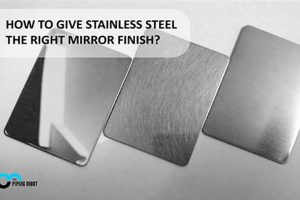 Premium Stainless Mirror Finish: Polished Perfection! | Best Final Touch: Elevate Your Projects with Professional Finishing