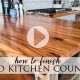 The Ultimate Most Durable Wood Countertop Finish Guide! | Best Final Touch: Elevate Your Projects with Professional Finishing