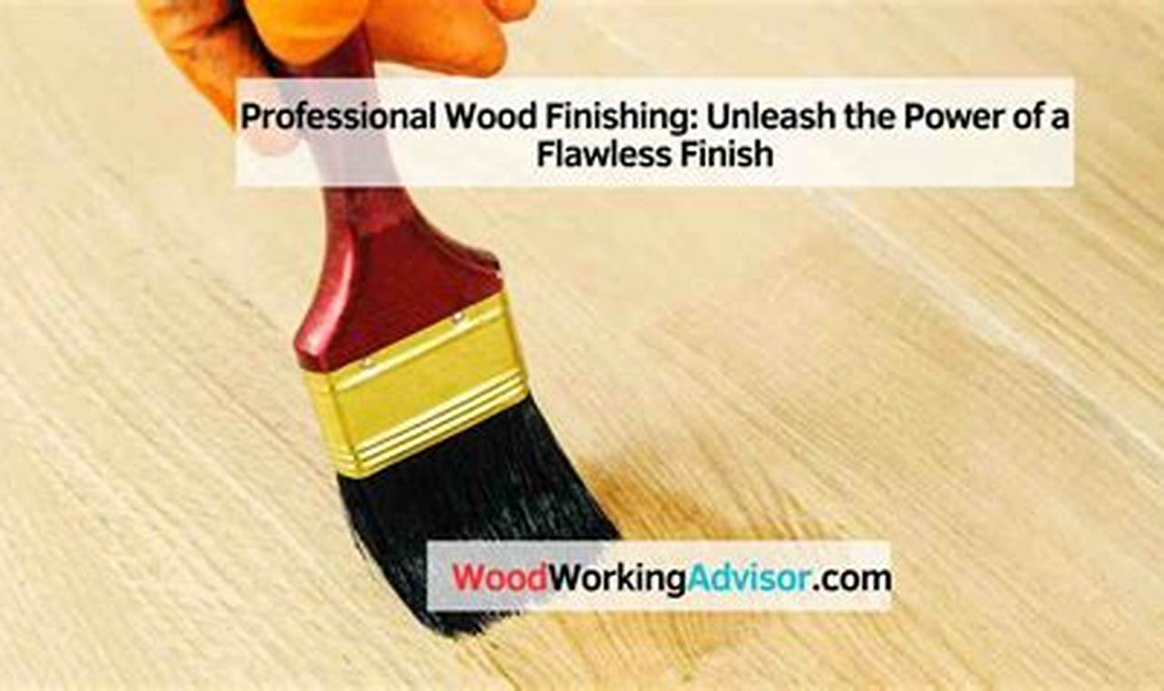 Top-Tier Professional Wood Finishing Guide & Tips | Best Final Touch: Elevate Your Projects with Professional Finishing