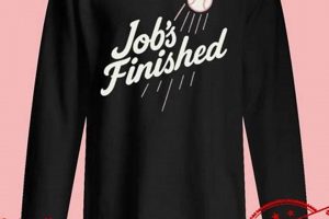 Celebrate Dodgers Jobs Finished: Team Shirt Souvenir! | Best Final Touch: Elevate Your Projects with Professional Finishing