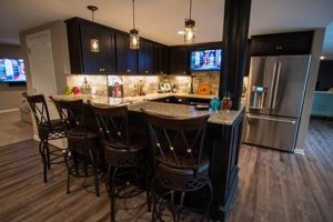 Basement Bars: Ideas for Finished Basements & More! | Best Final Touch: Elevate Your Projects with Professional Finishing