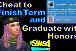 Quick Sims 4 University: Finish Term Cheat Guide + Tips! | Best Final Touch: Elevate Your Projects with Professional Finishing