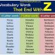 Z-Endings: Words That Finish With Z, &amp; Why | Best Final Touch: Elevate Your Projects with Professional Finishing