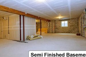 Part-Finished Basement Ideas: Maximize Your Space! | Best Final Touch: Elevate Your Projects with Professional Finishing