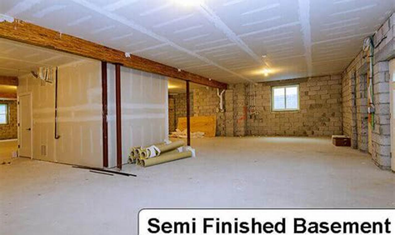 Part-Finished Basement Ideas: Maximize Your Space! | Best Final Touch: Elevate Your Projects with Professional Finishing