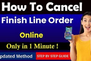 How to Finish Line Cancel Order [Quick Guide] | Best Final Touch: Elevate Your Projects with Professional Finishing