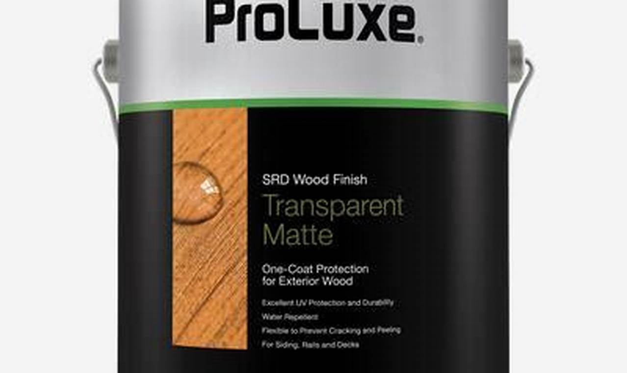 Protect Wood: PPG ProLuxe SRD Wood Finish - [Reviews & Guide] | Best Final Touch: Elevate Your Projects with Professional Finishing