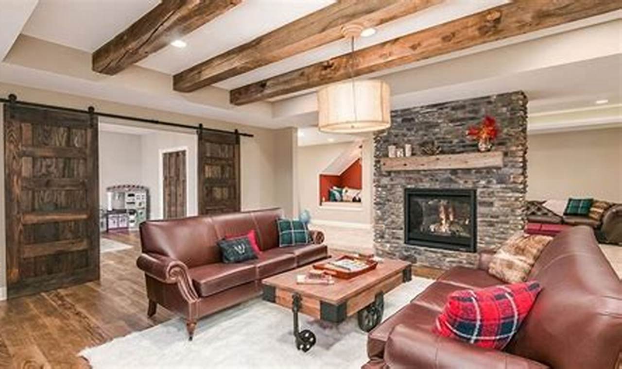 Cozy Oasis: Finished Basement with Fireplace Ideas | Best Final Touch: Elevate Your Projects with Professional Finishing