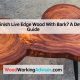 Woodworking: How to Finish Live Edge Wood with Bark - Pro Tips | Best Final Touch: Elevate Your Projects with Professional Finishing