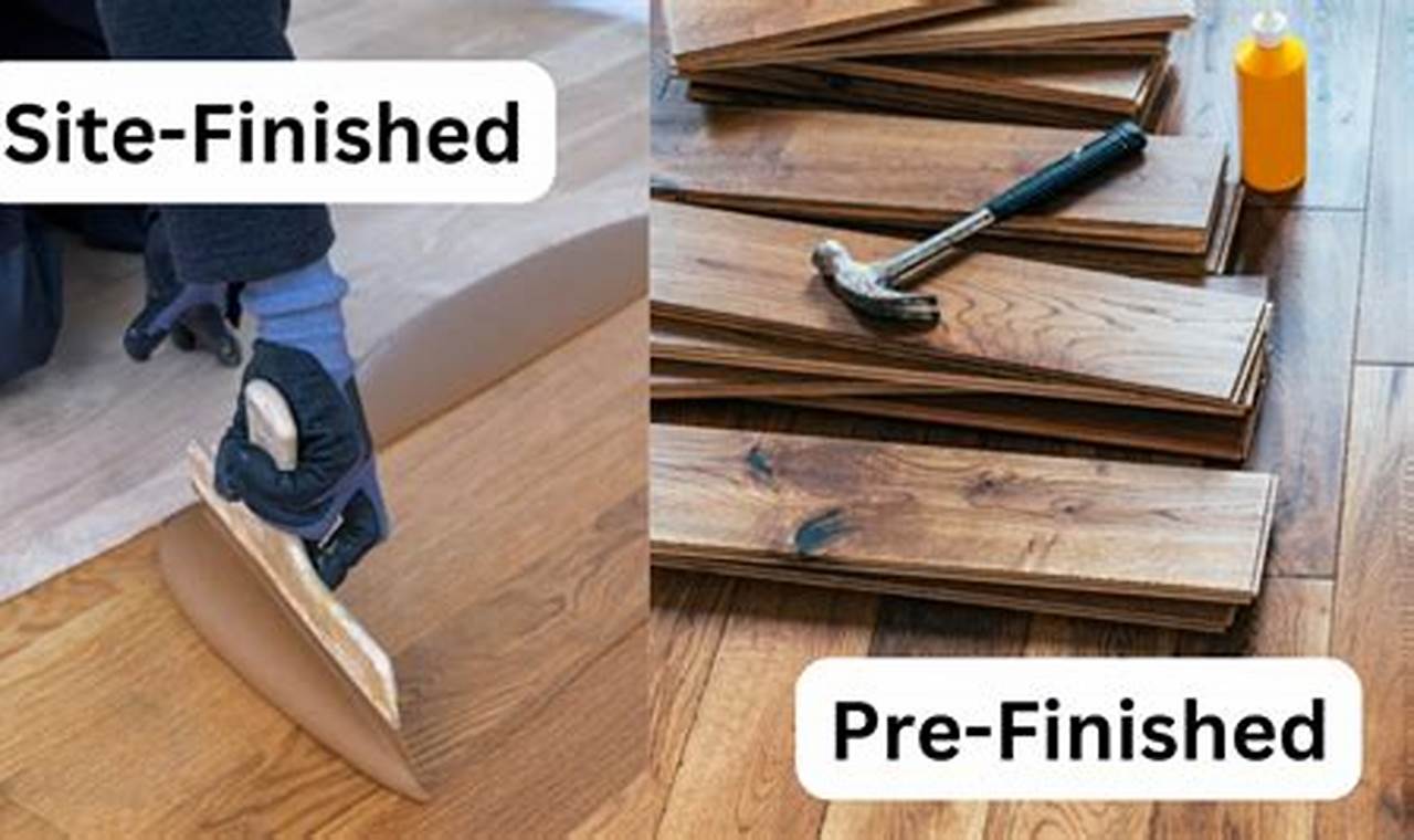 Prefinished vs. Site Finished Wood Floors: Which is Best? | Best Final Touch: Elevate Your Projects with Professional Finishing
