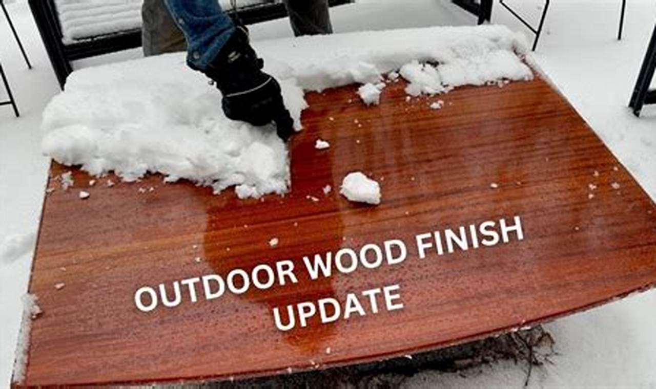 Best Wood Finish for Outdoor Furniture: Top Protection | Best Final Touch: Elevate Your Projects with Professional Finishing