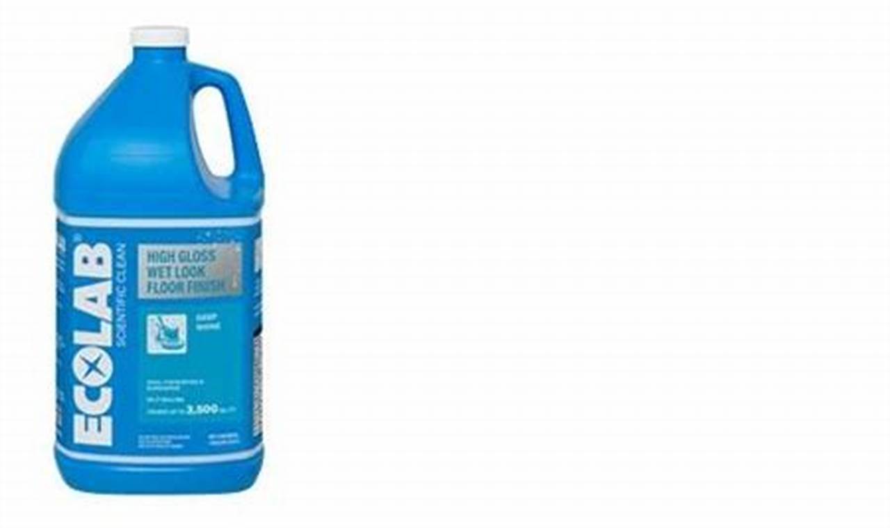 Ecolab Floor Finish: Protect & Shine Floors Easily Best Final Touch: Elevate Your Projects with Professional Finishing Ecolab Floor Finish: Protect & Shine Floors Easily | Best Final Touch: Elevate Your Projects with Professional Finishing
