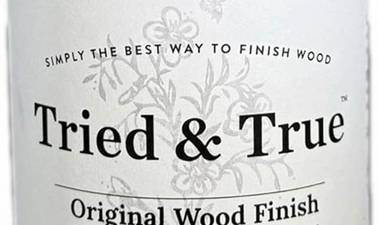 Classic Wood: Tried &amp; True Original Wood Finish Guide | Best Final Touch: Elevate Your Projects with Professional Finishing