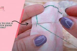 Secure & Done: How to Finish a Sewing Stitch! | Best Final Touch: Elevate Your Projects with Professional Finishing