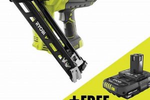 Ryobi 18-Gauge Finish Nailer: Nail Perfect Trim Fast! | Best Final Touch: Elevate Your Projects with Professional Finishing