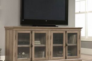 Enhance Your Space: Oak Finish TV Stand Styling Guide | Best Final Touch: Elevate Your Projects with Professional Finishing